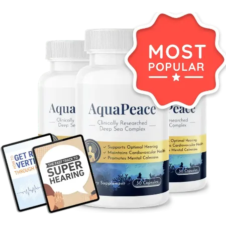 Aquapeace 3 bottles