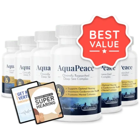Aquapeace 6 bottles