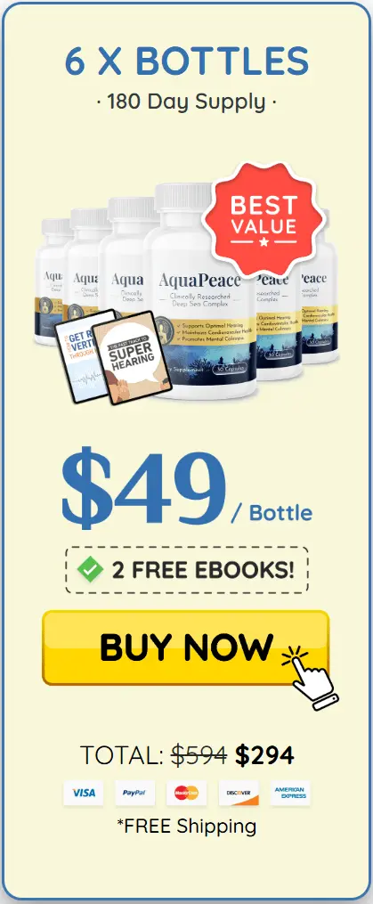 Aquapeace buy 6 Bottle